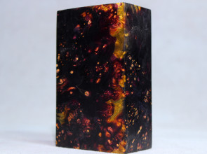 Stabilized Maple Burl Wood Mod Block